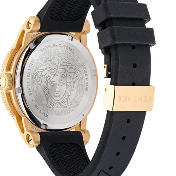 Sale Versace Palazzo Mens Iconic Timepiece New - Picture 4 of 4